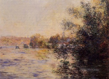  Noche Pintura - Efecto nocturno del Sena Claude Monet